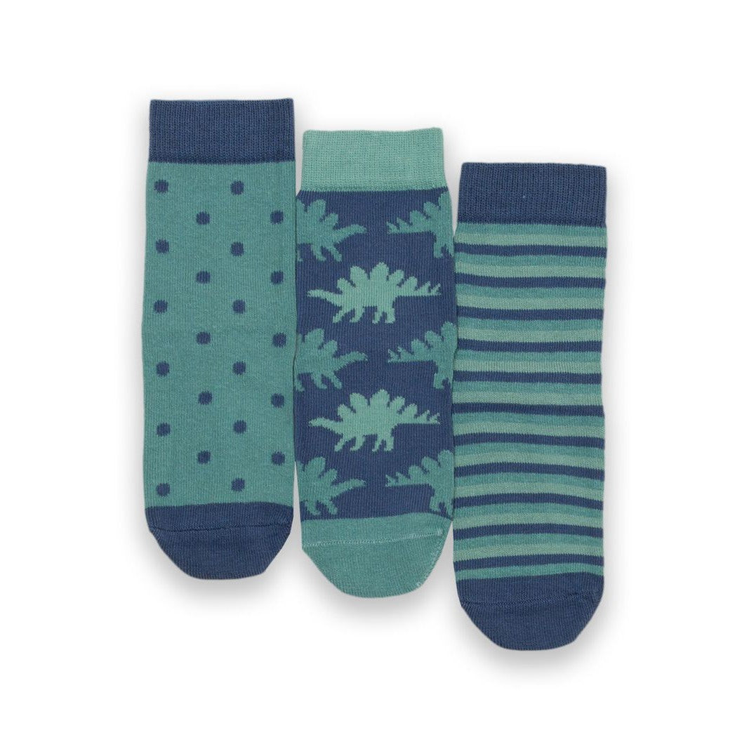 Dino Socks - 3 Pack - 1 Left Size 2-4 years-Kite-Modern Rascals
