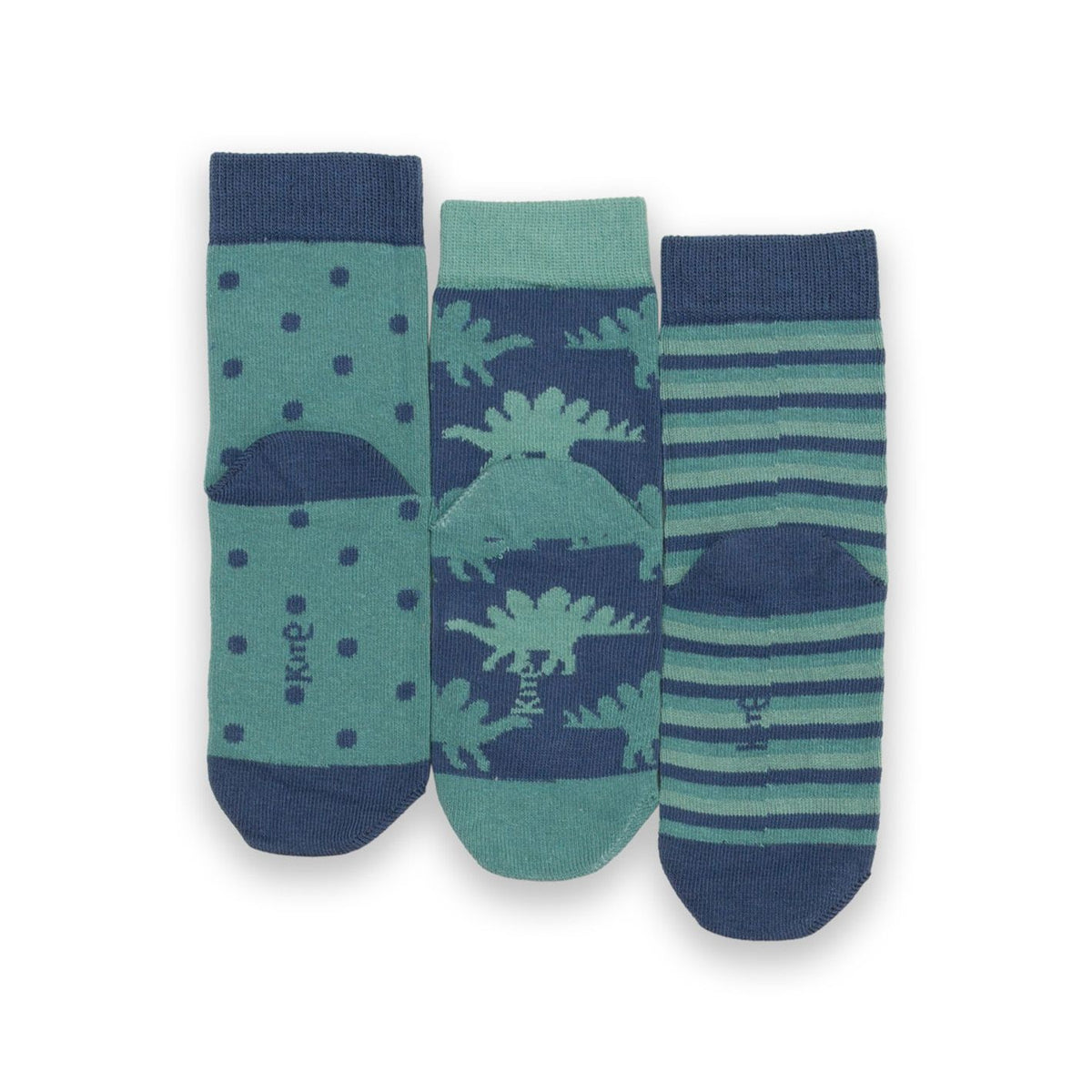 Dino Socks - 3 Pack - 2 Left Size 2-4 years-Kite-Modern Rascals
