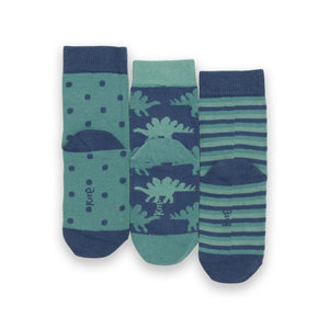 Dino Socks - 3 Pack - 2 Left Size 2-4 years-Kite-Modern Rascals