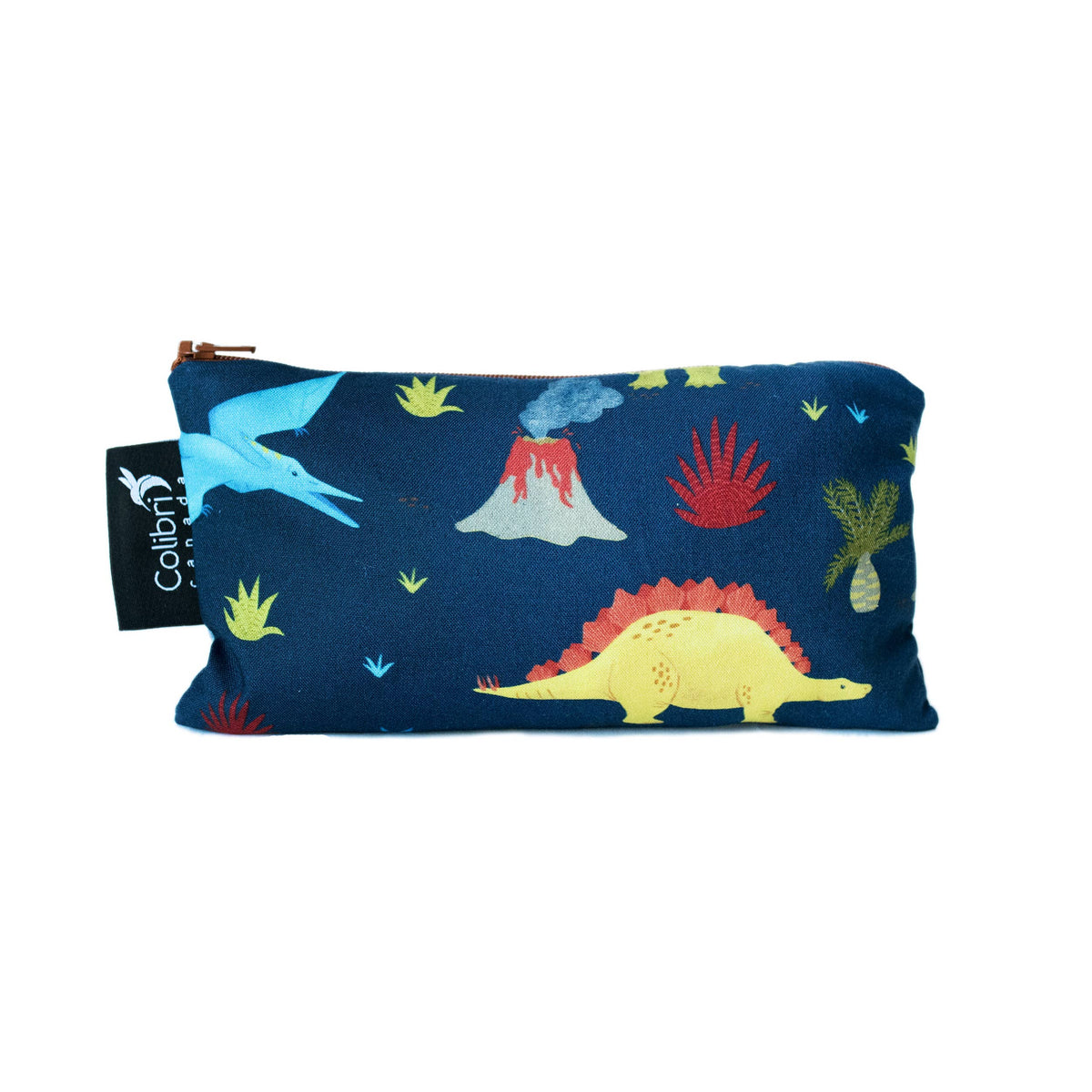 Dinosaur Reusable Snack Bag - Small-Colibri-Modern Rascals