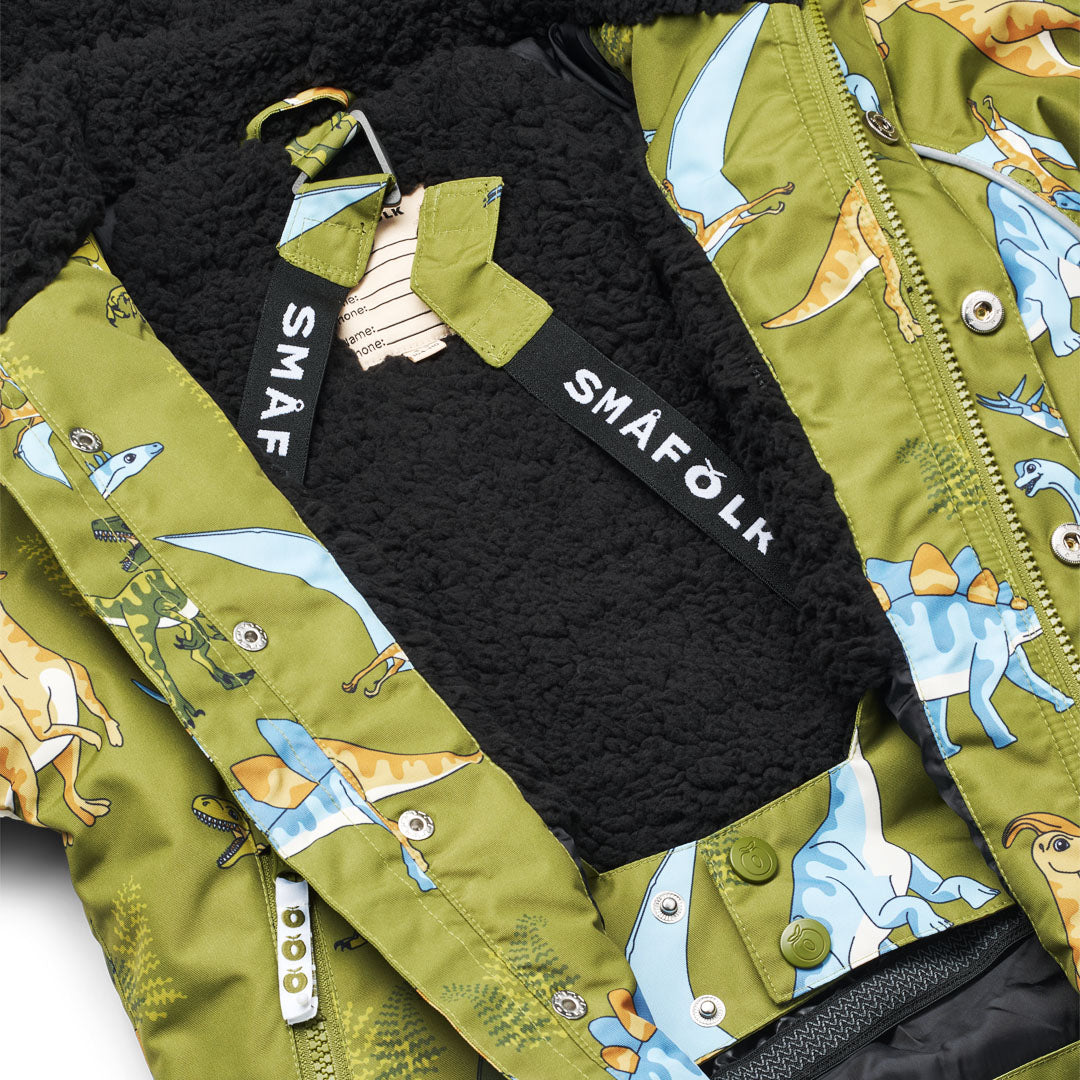 Dinosaurs Winter Jacket - 2 Left Size 4-5 & 5-6 years-Smafolk-Modern Rascals
