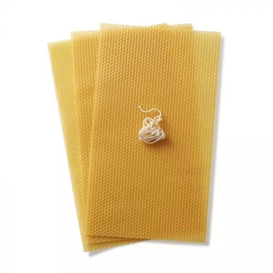 Dipam Beeswax Sheet and Wick Set - 3 candles-Dipam-Modern Rascals