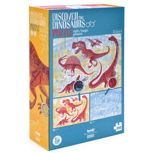 Discover the Dinosaurs Puzzle - 200 pieces-Londji-Modern Rascals