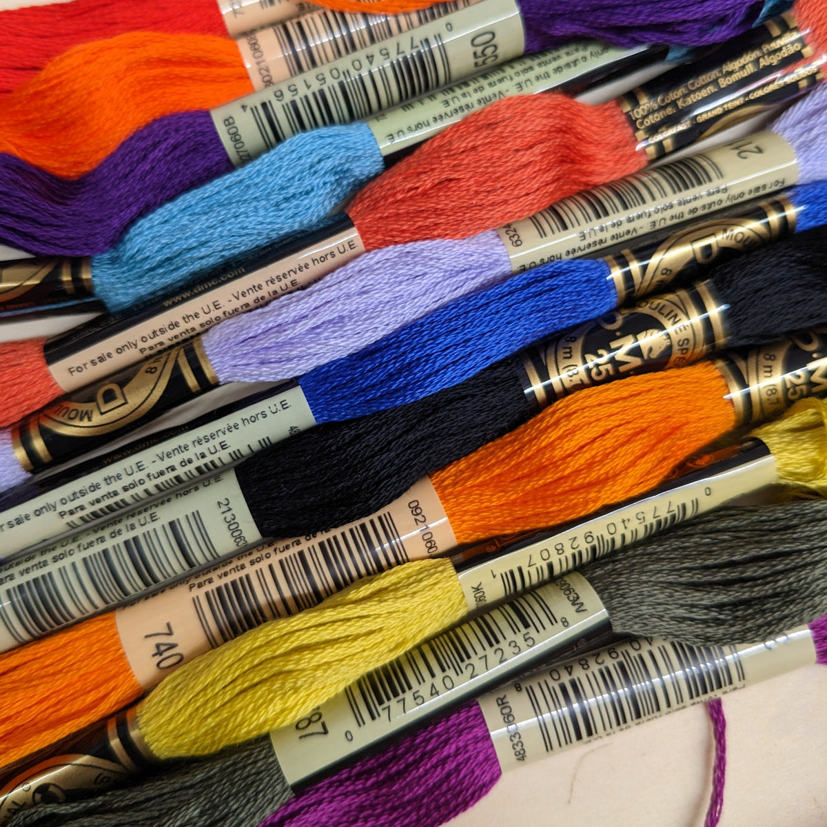 DMC Embroidery Cotton - 1 Skein / 8m-Repair-Modern Rascals