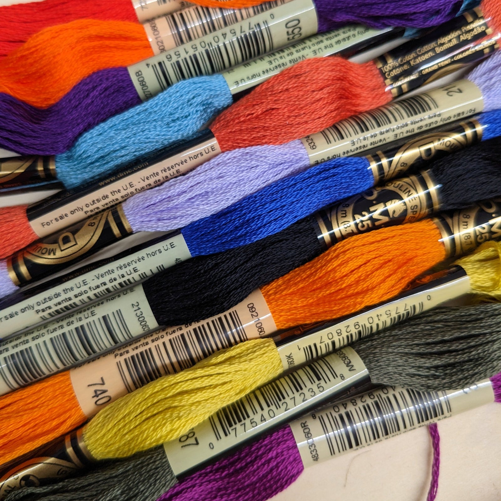 DMC Embroidery Cotton - 1 Skein / 8m-Repair-Modern Rascals