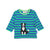 Dog Applique Long Sleeve T-Shirt - 1 Left Size 7-8 years-Toby Tiger-Modern Rascals