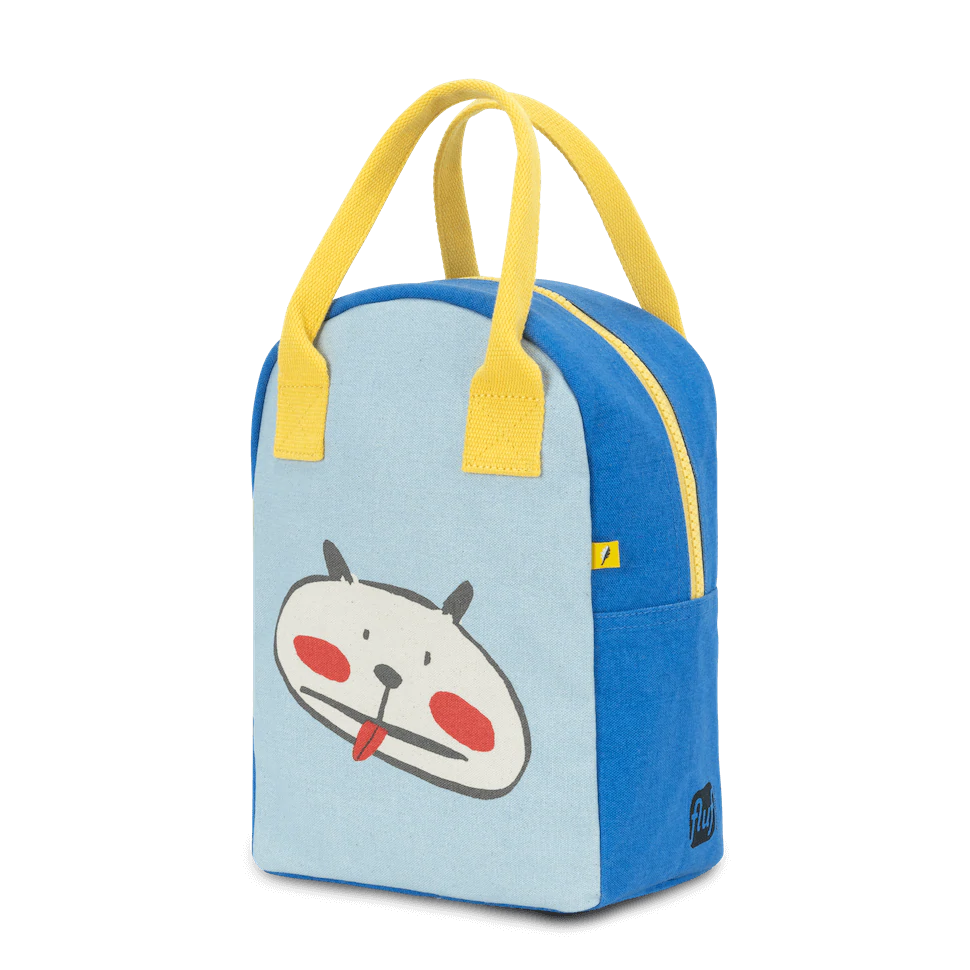 Dog Zippered Lunch Bag-Fluf-Modern Rascals