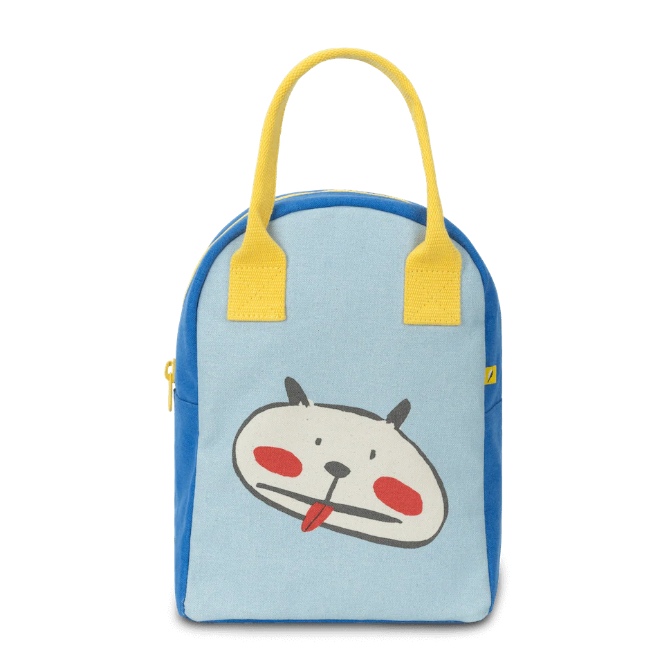 Dog Zippered Lunch Bag-Fluf-Modern Rascals