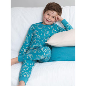 Doodle Dino Pyjamas-Kite-Modern Rascals