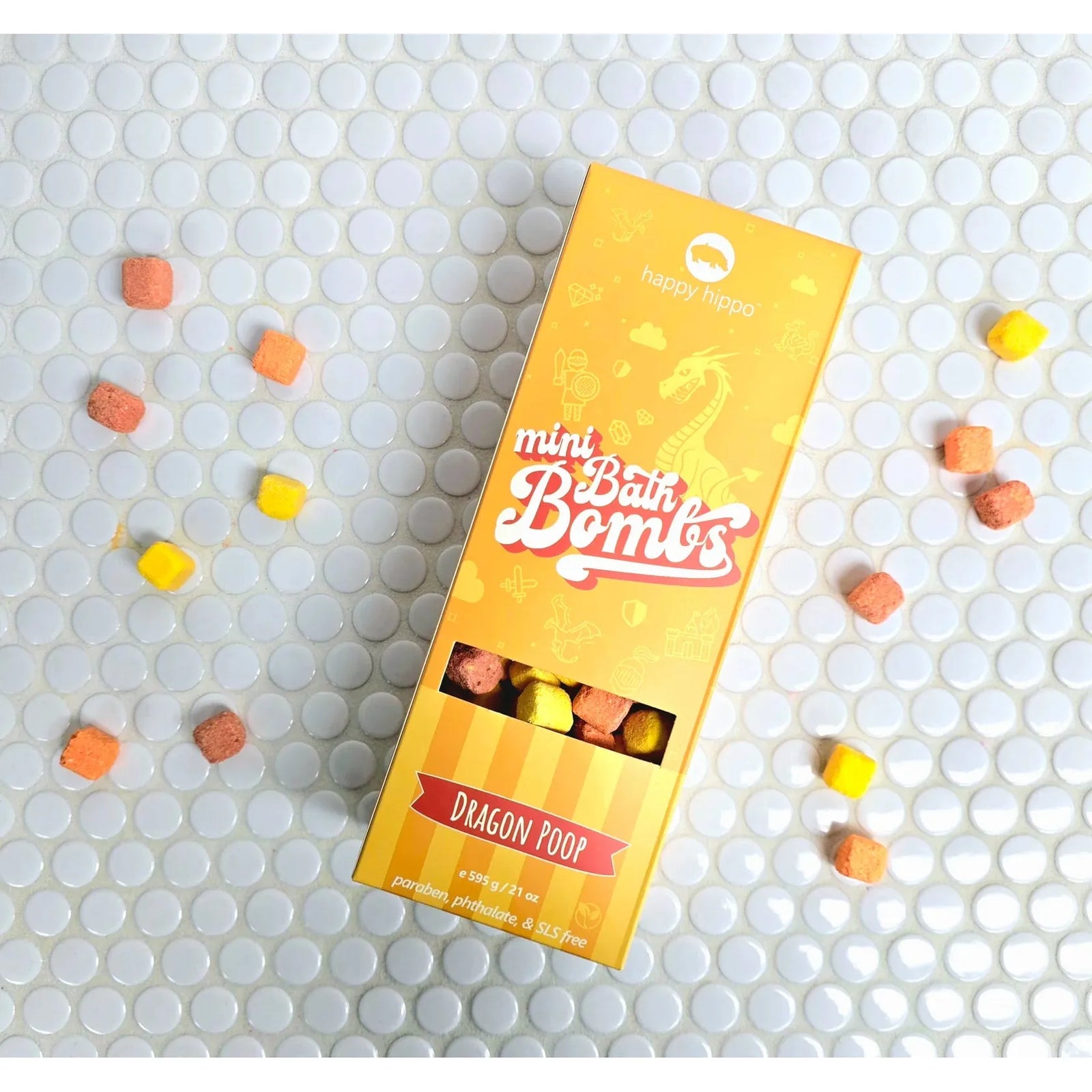 Dragon Poop Mini Bath Bombs - Big Box-Happy Hippo Bath Co.-Modern Rascals