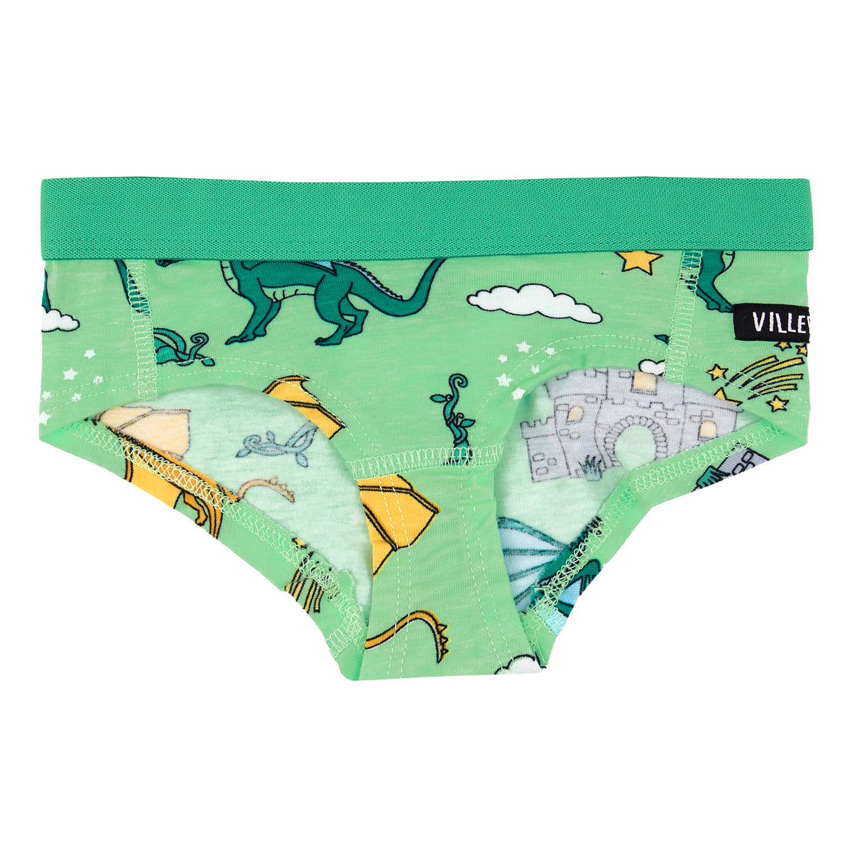 Dreamland Briefs in Light Fern-Villervalla-Modern Rascals