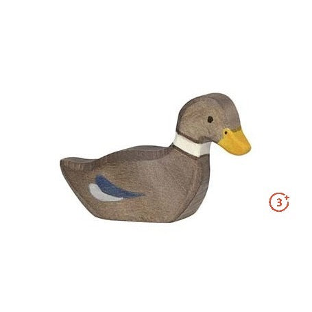 Duck, Swimming-Holztiger-Modern Rascals