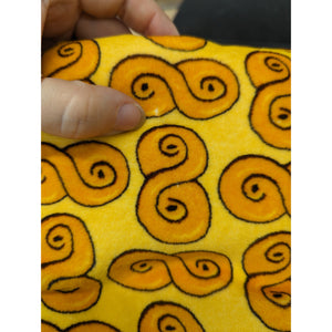 DUNS Sweden Adult's Saffron Bun Velour Long Sleeve Shirt - Size Adult M - seconds-Warehouse Find-Modern Rascals