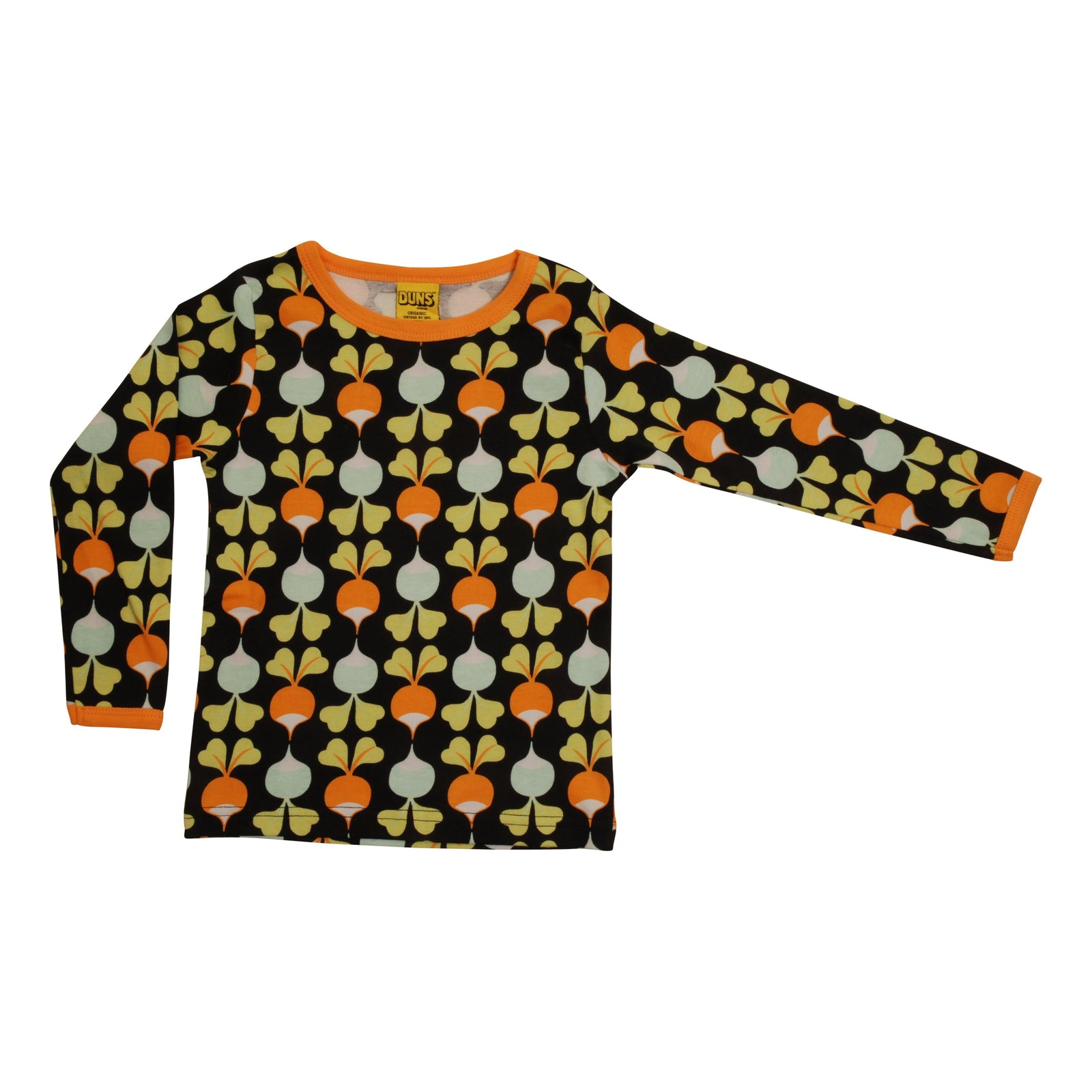 DUNS Sweden Big Radish - Black Long Sleeve Shirt - Size 12-13 (158cm)-Warehouse Find-Modern Rascals