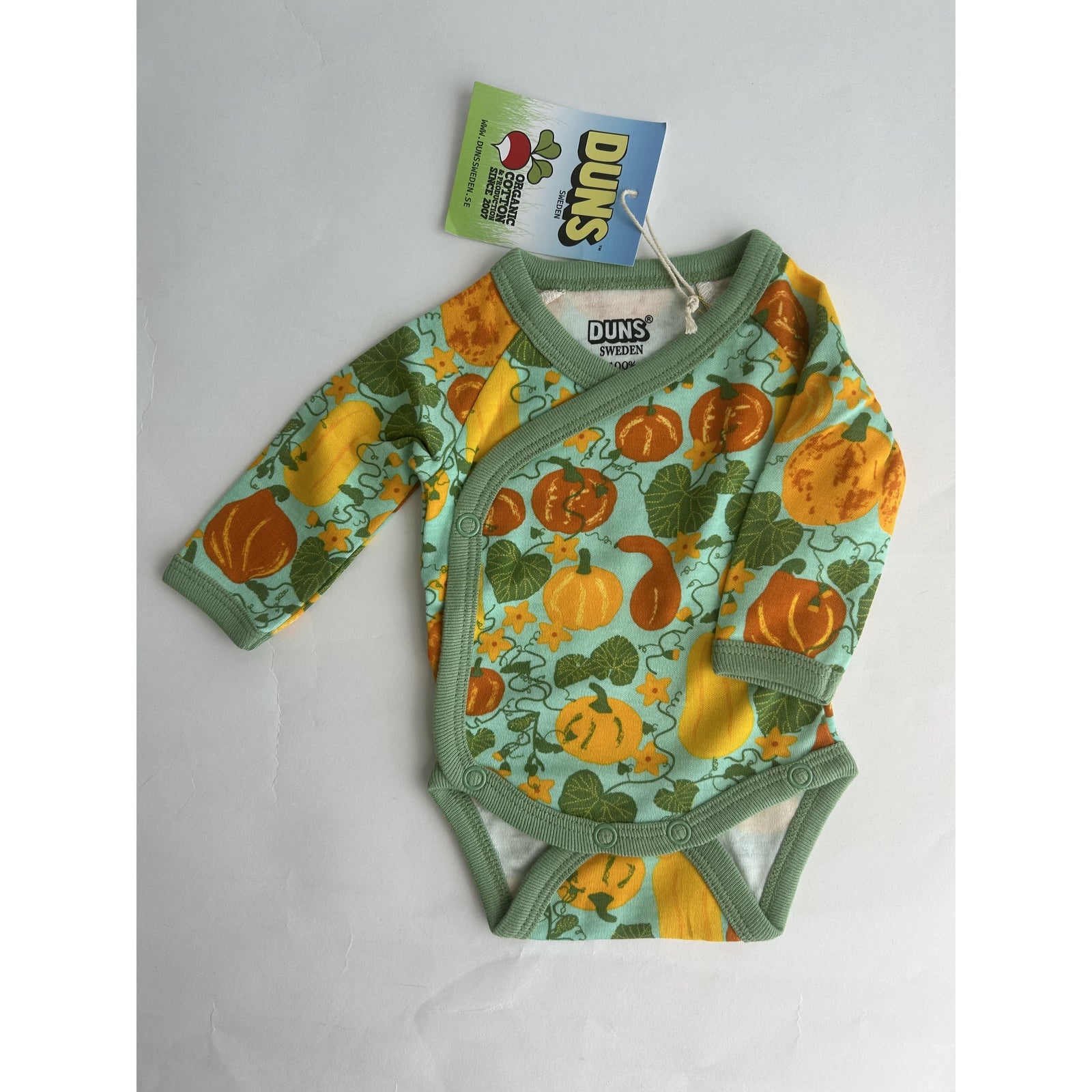 DUNS Sweden Curcurbits Cabbage Wrap Style Onesie - Preemie (44cm)-Warehouse Find-Modern Rascals