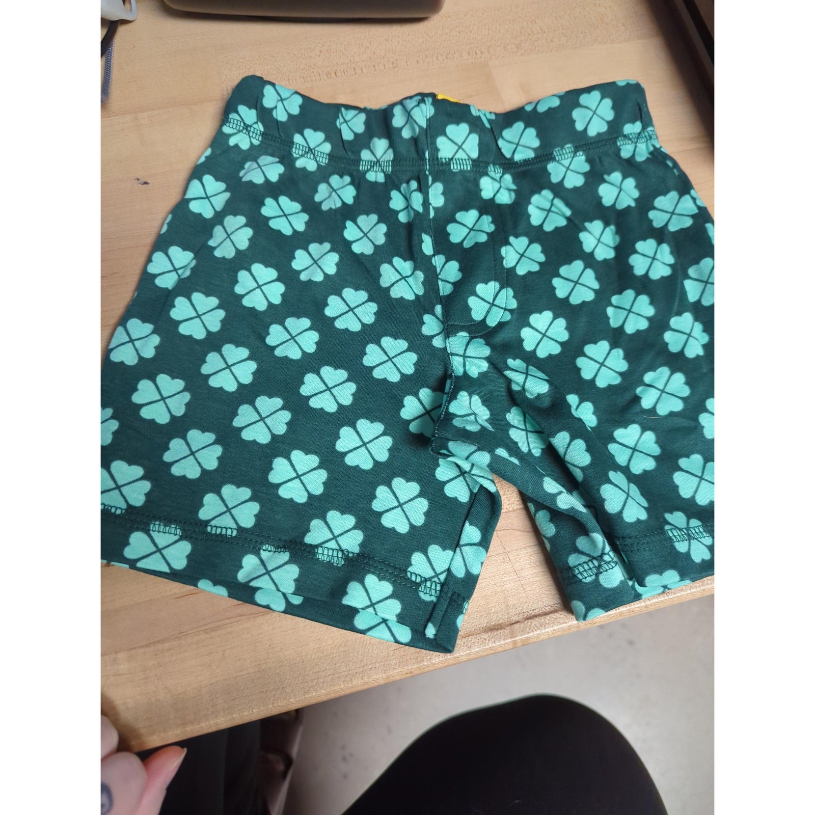 Duns Sweden Green Bistro Clover Shorts in 2-4 years (104cm)-Warehouse Find-Modern Rascals