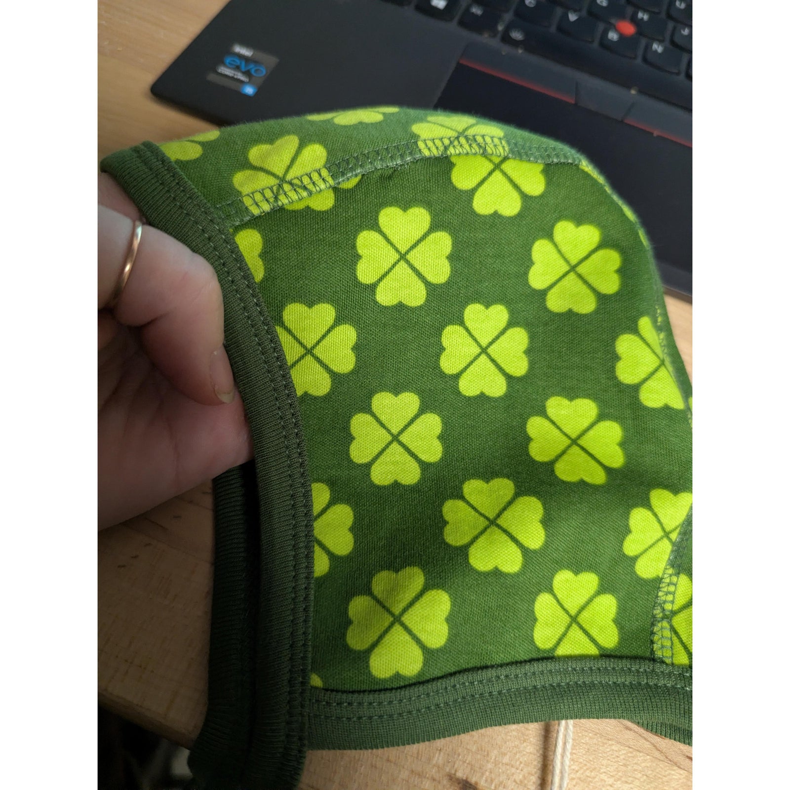 Duns Sweden Tree Top Green Clover Baby Hat in 45cm - SECONDS-Warehouse Find-Modern Rascals