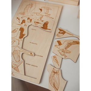 Early Birds Wooden Puzzle-Stuka Puka-Modern Rascals