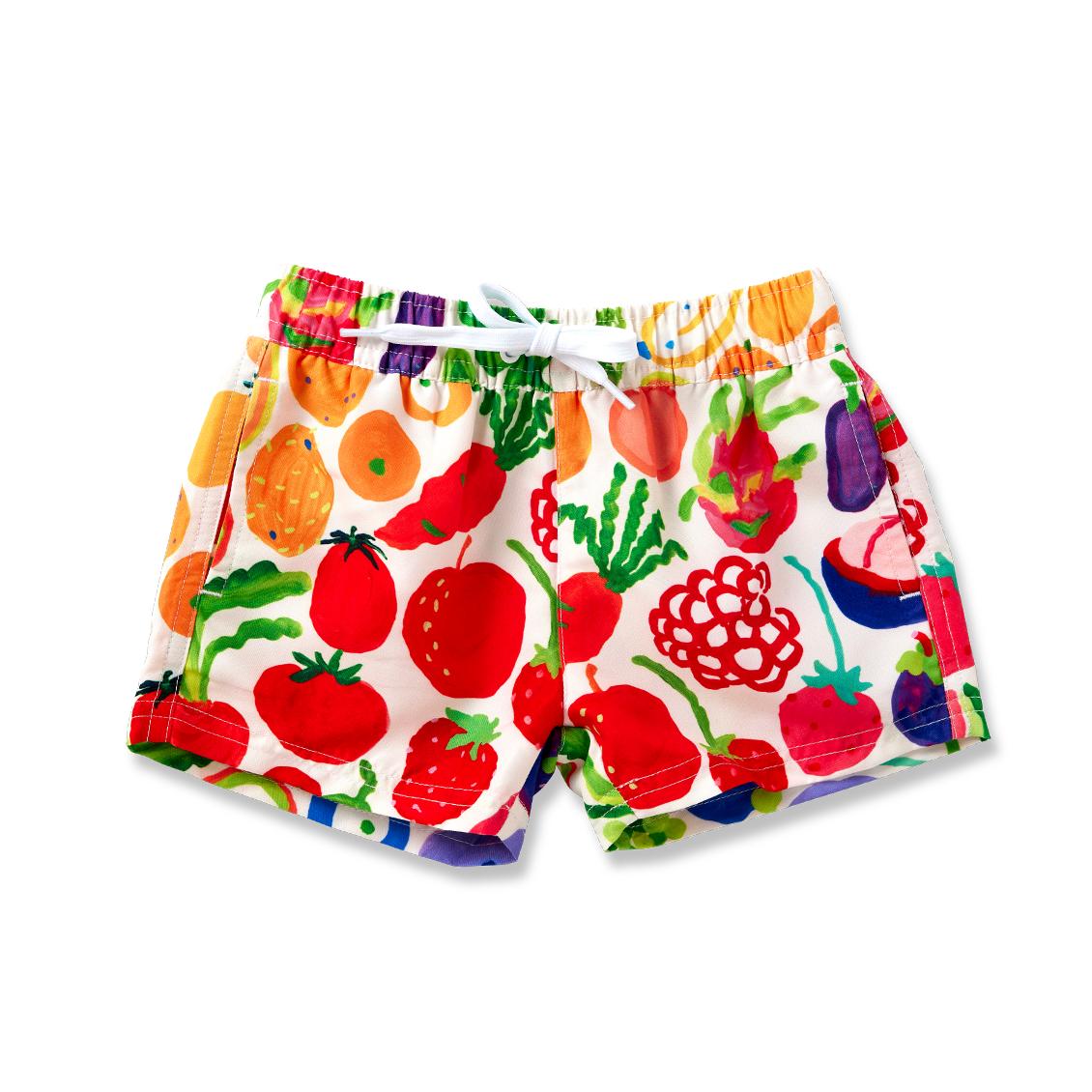 Eat The Rainbow Boardshorts - 2 Left Size 4 & 6 years-Halcyon Nights-Modern Rascals