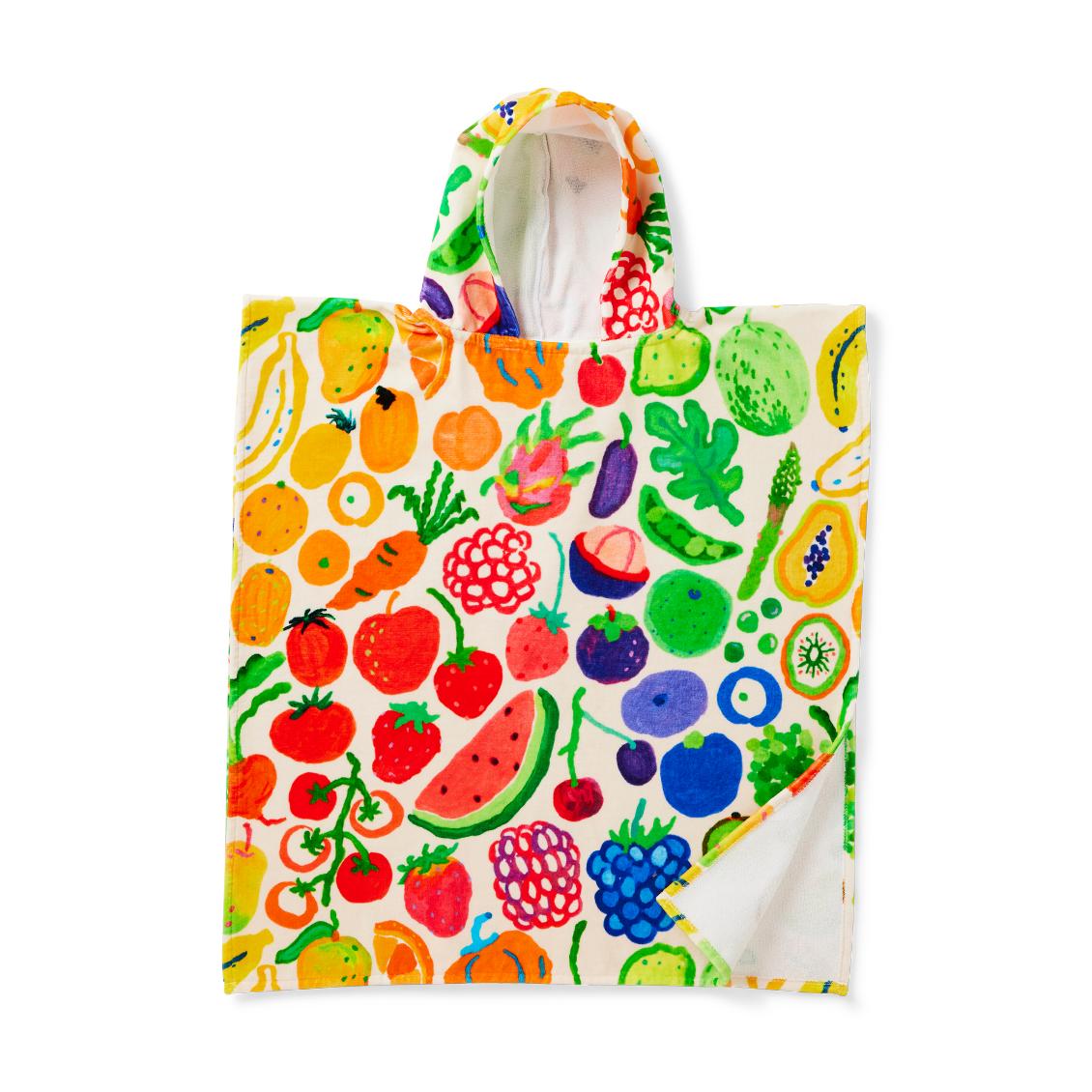 Eat The Rainbow Hooded Towel-Halcyon Nights-Modern Rascals