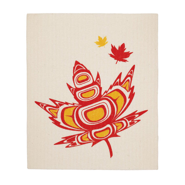 Eco Cloth - Indigenous Maple by Paul Windsor (Haisla, Heiltsuk)-Native Northwest-Modern Rascals