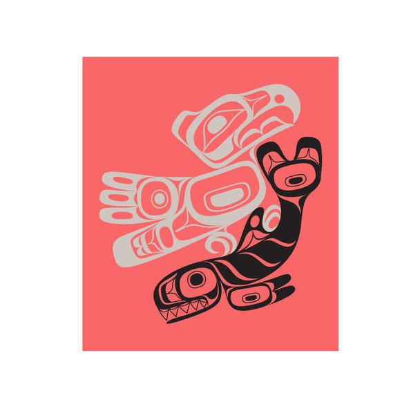 Eco Cloth - Thunderbird and Orca - Corey Bulpitt (Haida)-Native Northwest-Modern Rascals