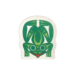 Eco Sponge - Frog by Maynard Johnny Jr. (Coast Salish, Kwakwaka'wakw)-Native Northwest-Modern Rascals