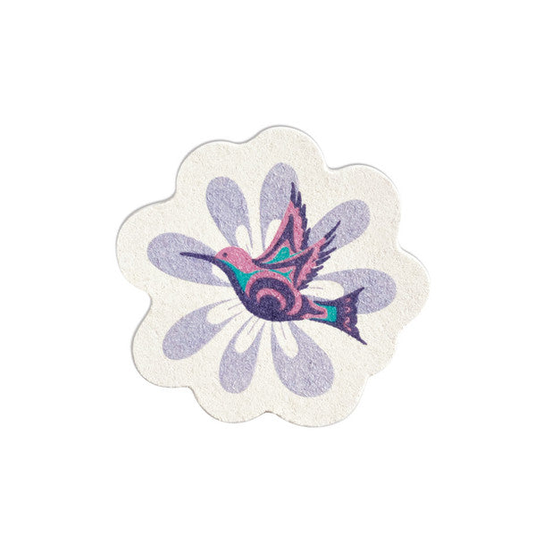 Eco Sponge - Hummingbird by Nicole La Rock (Coast Salish)-Native Northwest-Modern Rascals