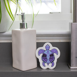 Eco Sponge - Turtle by Jason Adair (Ojibway)-Native Northwest-Modern Rascals