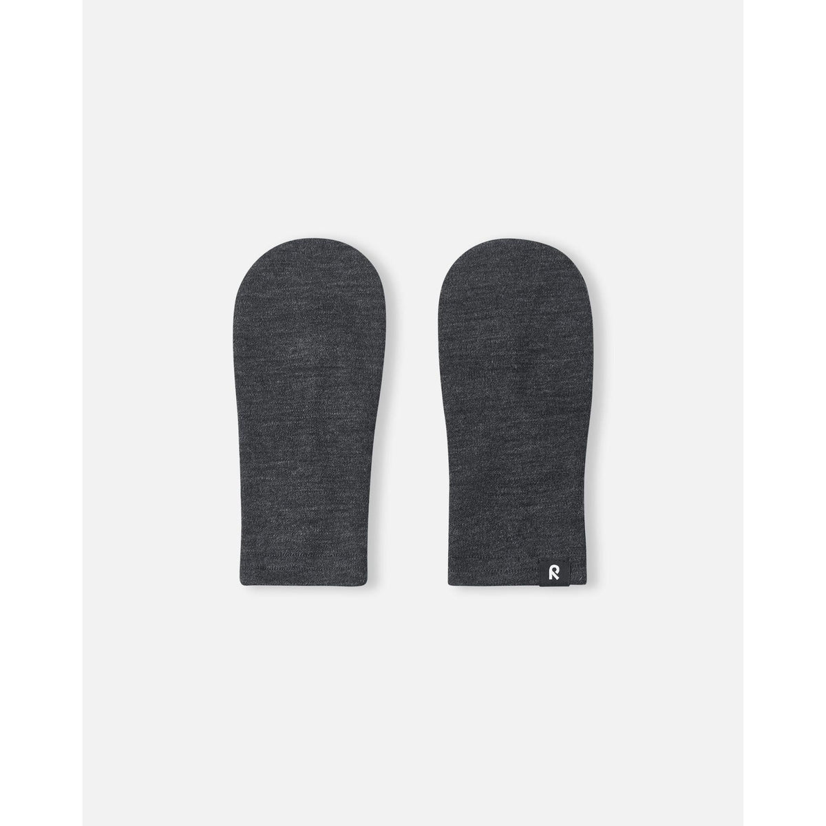Eino Knit Wool Mittens - Black Melange-Reima-Modern Rascals