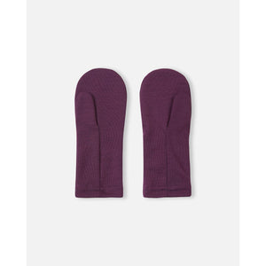 Eino Knit Wool Mittens - Deep Purple-Reima-Modern Rascals