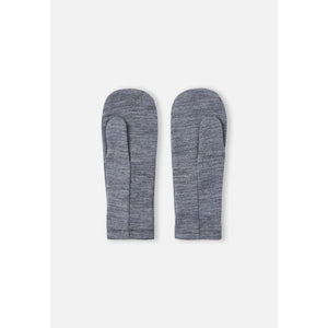 Eino Knit Wool Mittens - Grey Melange-Reima-Modern Rascals