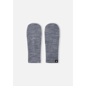 Eino Knit Wool Mittens - Grey Melange-Reima-Modern Rascals