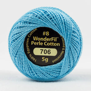Eleganza #8 Perle Cotton, 5g Ball - Assorted Colours-WonderFil Specialty Threads-Modern Rascals