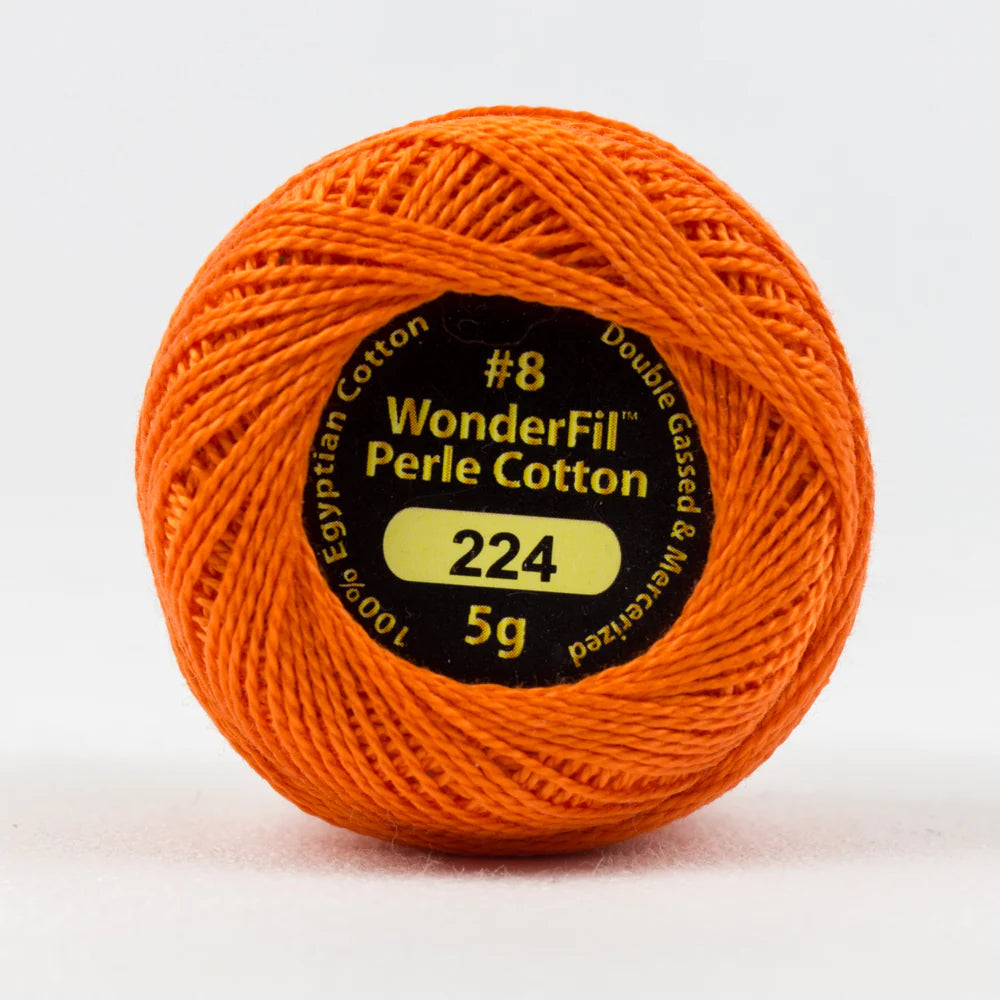 Eleganza #8 Perle Cotton, 5g Ball - Assorted Colours-WonderFil Specialty Threads-Modern Rascals