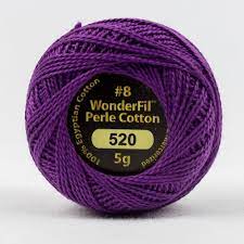 Eleganza #8 Perle Cotton, 5g Ball - Assorted Colours-WonderFil Specialty Threads-Modern Rascals