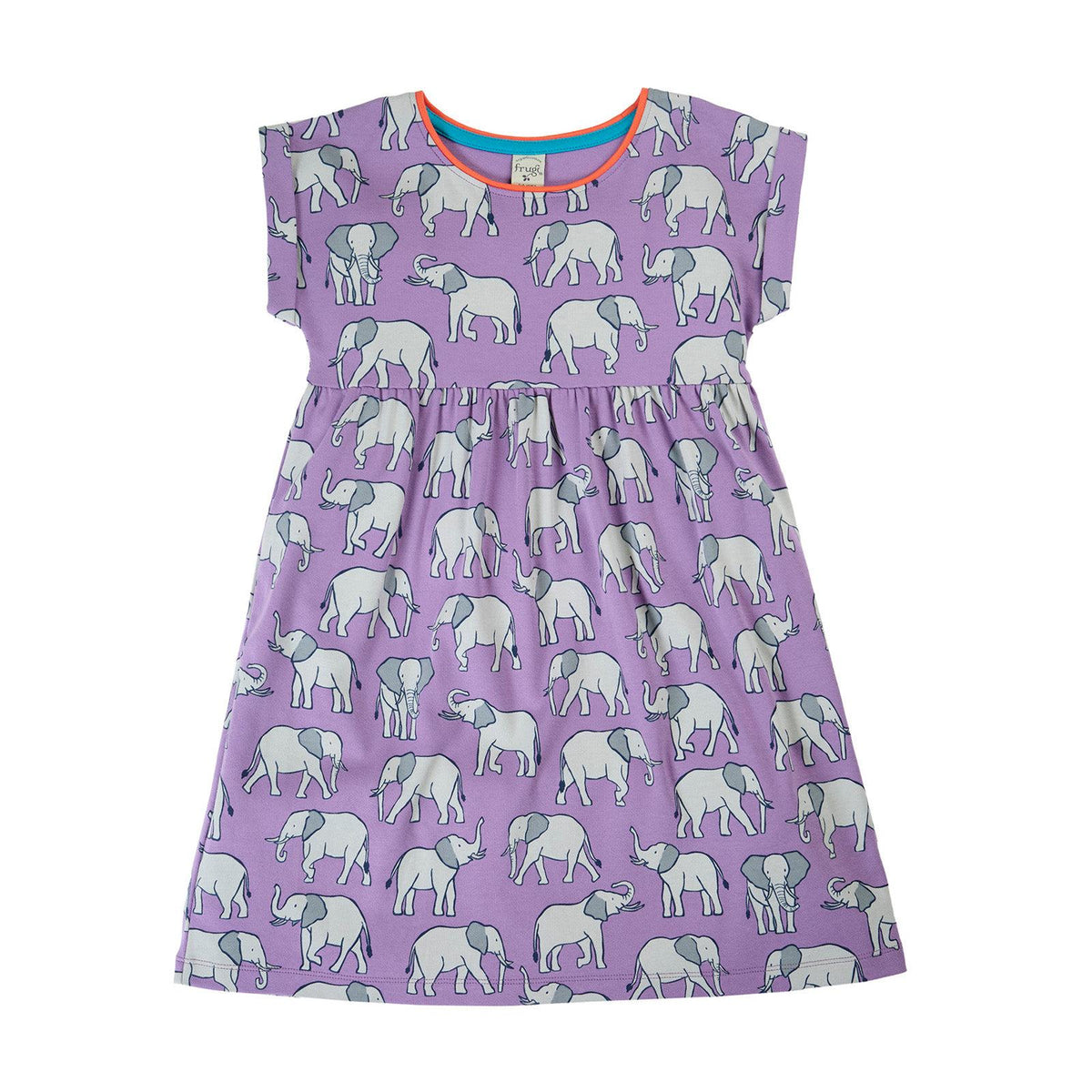 Elephant Parade Felicity Dress-Frugi-Modern Rascals