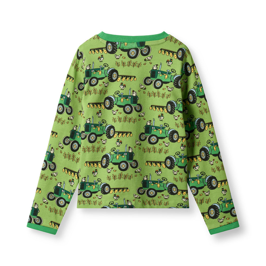 Elstar Long Sleeve Shirt With Tractor - 1 Left Size 3-4 years-Smafolk-Modern Rascals