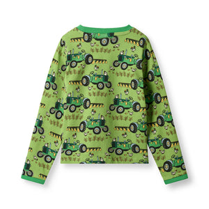 Elstar Long Sleeve Shirt With Tractor - 1 Left Size 3-4 years-Smafolk-Modern Rascals