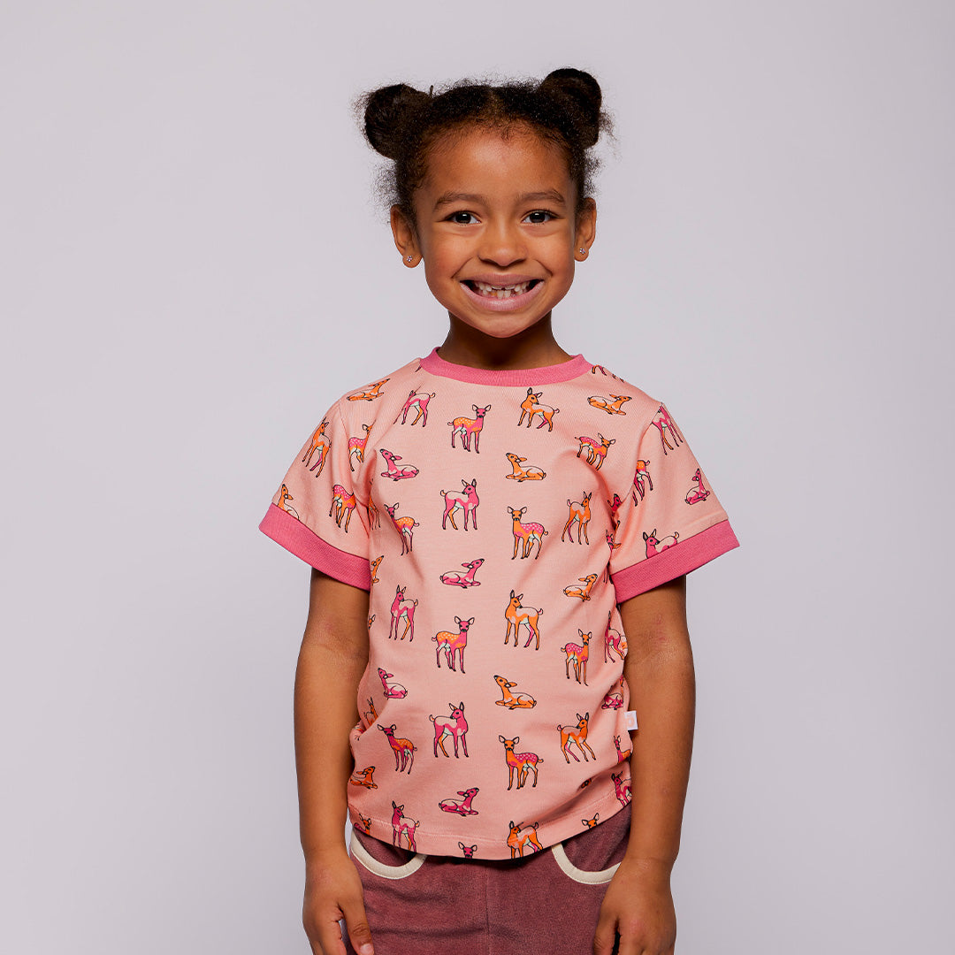 Elstar T-Shirt With Deer-Smafolk-Modern Rascals
