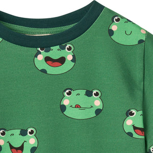 Elstar T-Shirt With Frogs-Smafolk-Modern Rascals