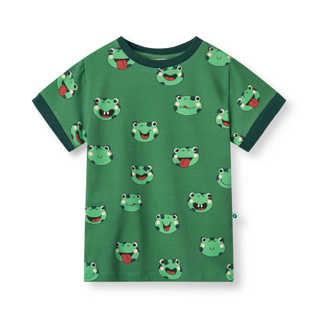 Elstar T-Shirt With Frogs-Smafolk-Modern Rascals
