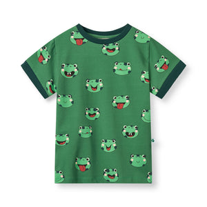 Elstar T-Shirt With Frogs-Smafolk-Modern Rascals