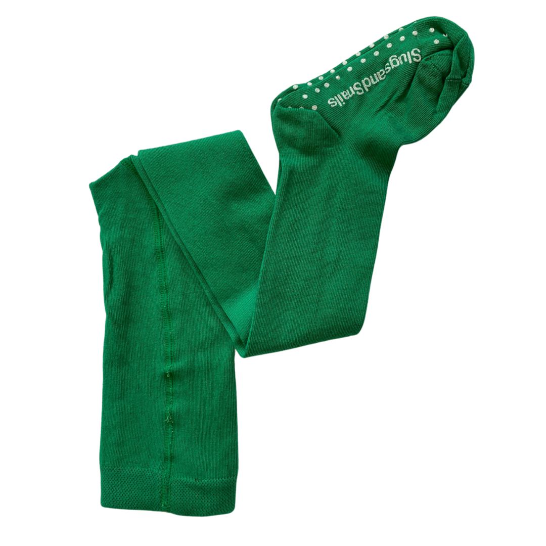 Emerald Green Basics Tights - 2 Left Size 3-4 & 7-8 years-Slugs and Snails-Modern Rascals