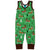 Enchanted Forest Green Dungarees - 1 Left Size 6-9 months-Raspberry Republic-Modern Rascals