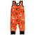 Enchanted Forest Tomato Dungarees - 1 Left Size 6-9 months-Raspberry Republic-Modern Rascals