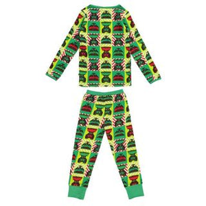 Excavator Long Sleeve Shirt and Leggings Set - 1 Left Size 9-10 years-Smafolk-Modern Rascals