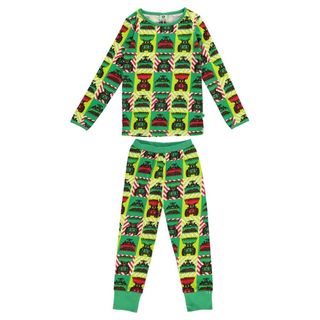 Excavator Long Sleeve Shirt and Leggings Set - 1 Left Size 9-10 years-Smafolk-Modern Rascals