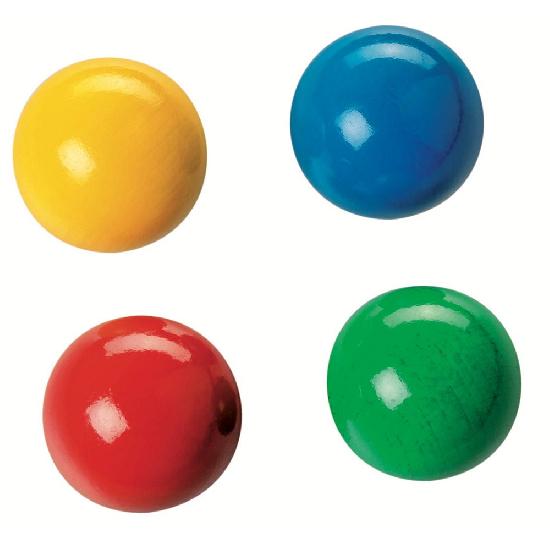 Fagus Track - Set f 4 Replacement Balls Add On-Fagus-Modern Rascals