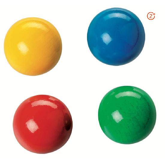 Fagus Track - Set of 4 Replacement Balls Add On by Fagus